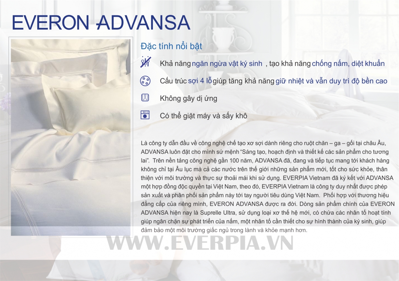 Ruột Chăn Everon Aadvansa Ultra