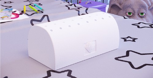 Gối Chặn Sơ Sinh (1/2) 100% Cao Su Thiên Nhiên