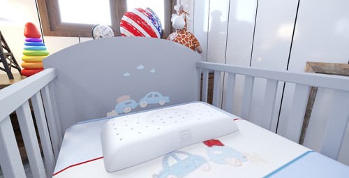 Gối Đầu Cao Su Cho Trẻ Sơ Sinh