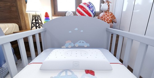 Gối Đầu Cao Su Cho Trẻ Sơ Sinh