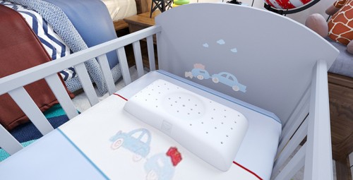 Gối Đầu Cao Su Cho Trẻ Sơ Sinh