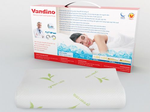 Gối memory foam cooling gel pillow Ưu Việt
