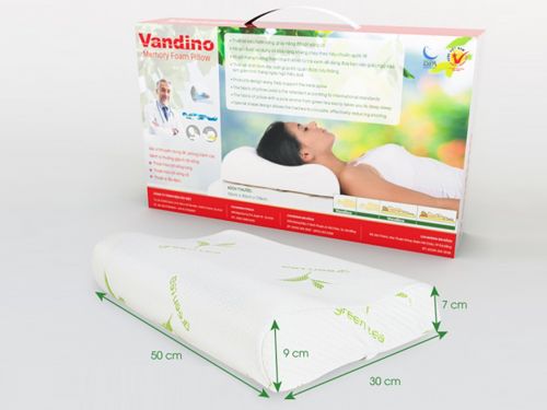 Gối vandino - memory foam pillow