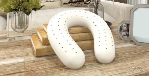 Gối Vòng Cổ Cao Su Tự Nhiên 
