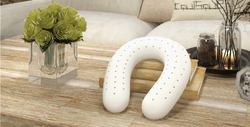 Gối Vòng Cổ Cao Su Tự Nhiên 