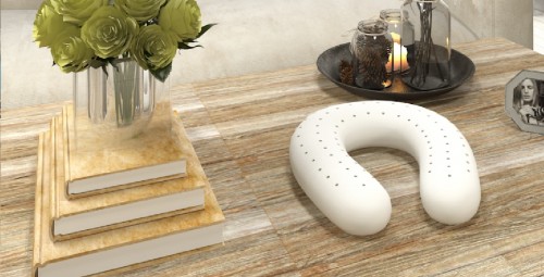 Gối Vòng Cổ Cao Su Tự Nhiên