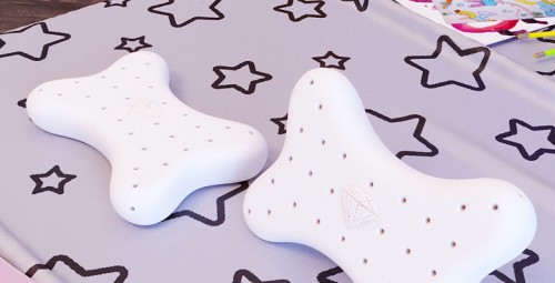 Gối Xương X Cao Su Tự Nhiên