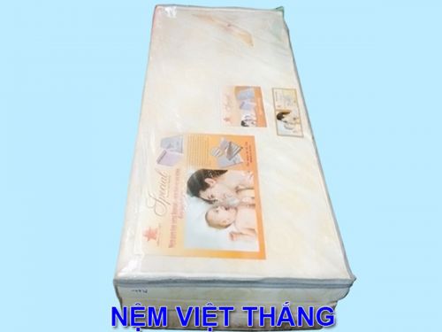 Nệm Bông Ép PE 2 Mặt Gấm Ưu Việt