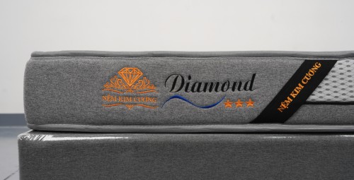 Nệm Cao Su Tổng Hợp Diamond Vải 4D Kim Cương
