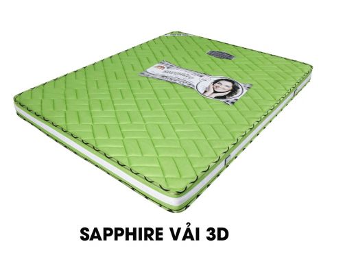 Nệm cao su tổng hợp Sapphire vải gấm 3D Hàn Việt Hải giảm 10-50%