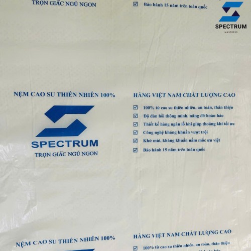 Nệm cao su tự nhiên Spectrum Deluxe